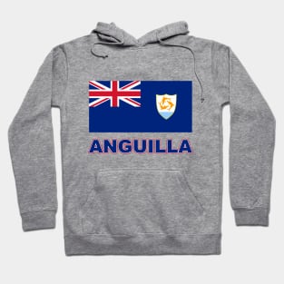 The Pride of Anguilla - National Flag Design Hoodie